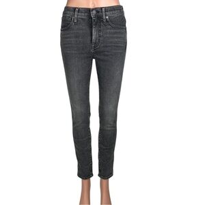 Madewell Grey High Rise Skinny Jeans 28